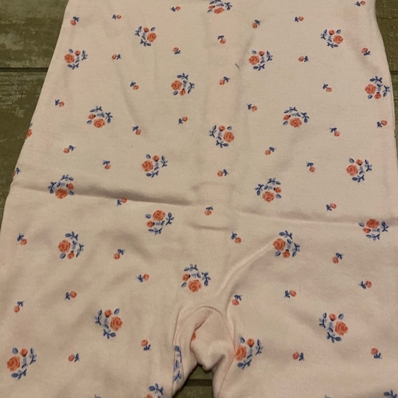 Carter’s Pink Floral Footie Pajamas 9 Months New With Tag - Picture 10 of 10
